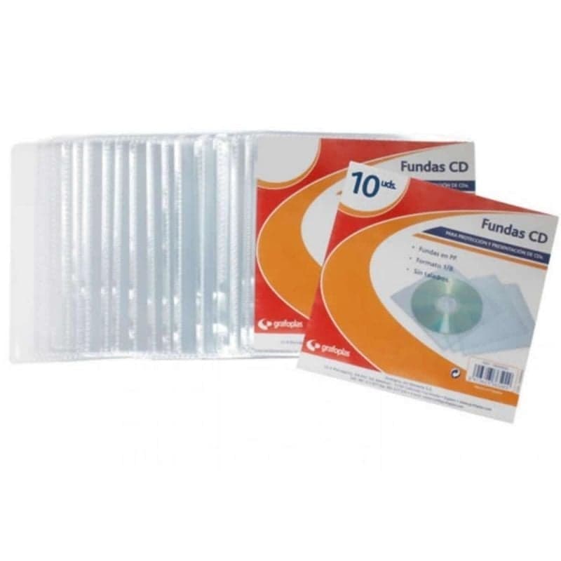 Grafoplás Étui CD 10 Unités