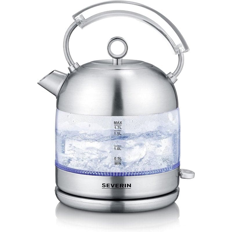 Bouilloire en verre rétro Severin Wk 3459 1,7 litre 2 400 W