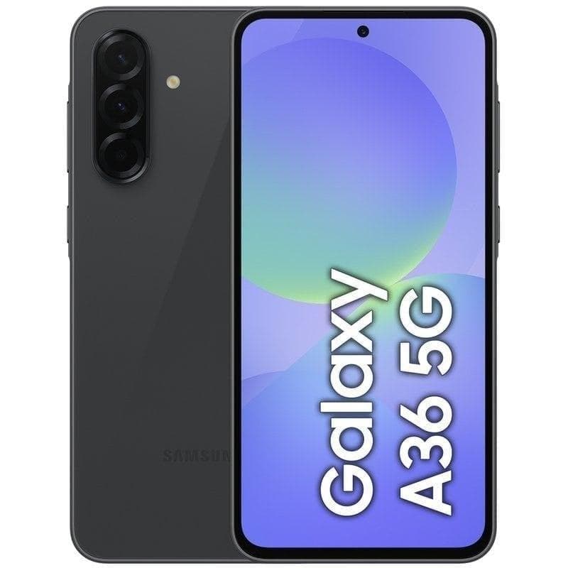 Samsung Galaxy A36 5G 6,7" Noir 6GB 128GB Triple caméra