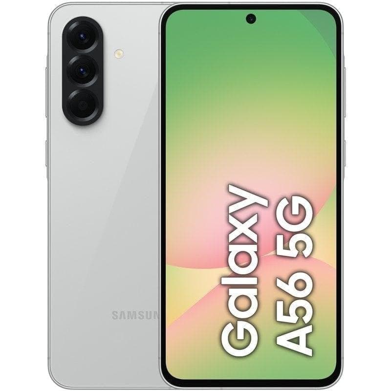 Samsung Galaxy A56 5G 8Go 128Go Gris 6,7" Écran Super AMOLED