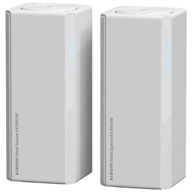 Xiaomi Mesh System AX3000 NE Système WiFi 6 Mesh Dual Band Blanc Pack 2 Unités