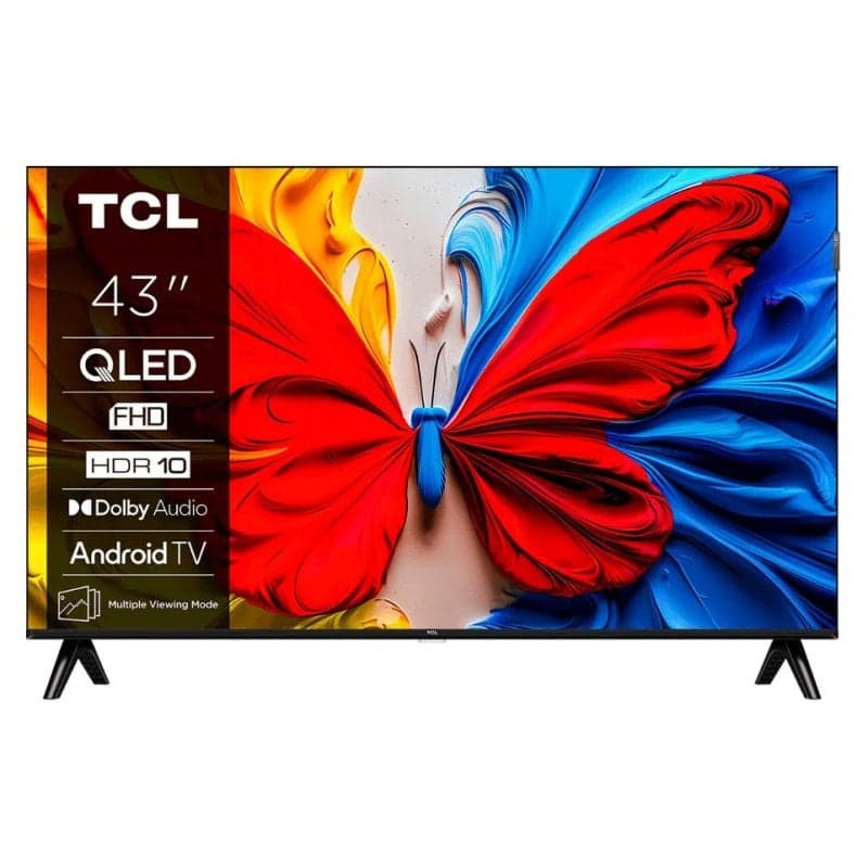 TV TCL QLED 43V5C 43" Full HD Smart TV Android WiFi Bluetooth