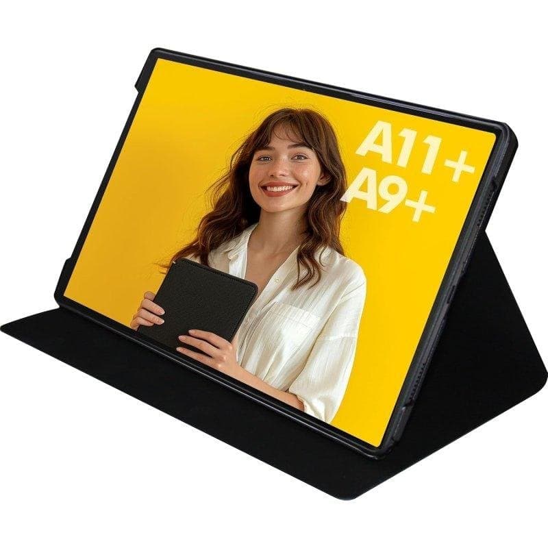 Etui SilverHT Wave Samsung Galaxy Tab A11+ / A9+ 11" Noir support