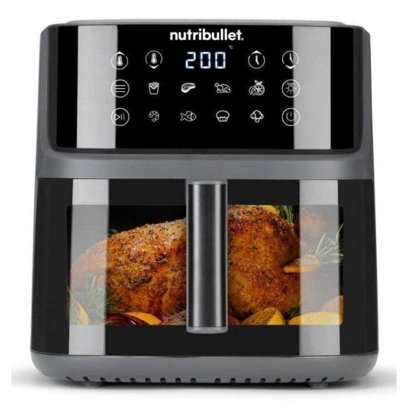 Friteuse sans Huile Nutribullet CrispLite Vision 8L 2000W avec Fenêtre de Vision Écran Tactile