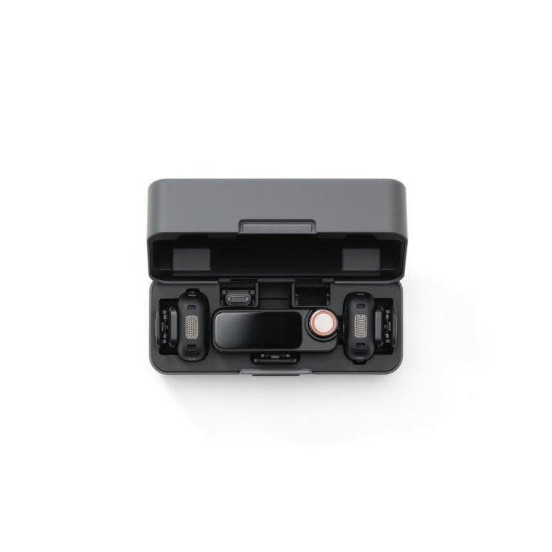 Microphone DJI Mic 3 sans fil omnidirectionnel avec étui de charge