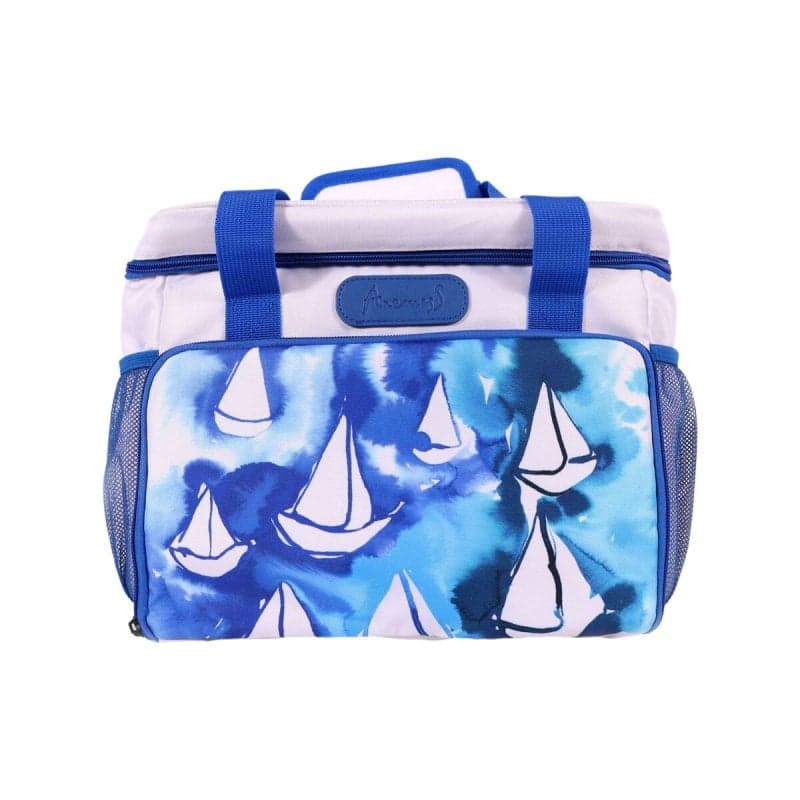 Sac isotherme Anemoss blanc, 18,5 L, aluminium et polyester Oxford