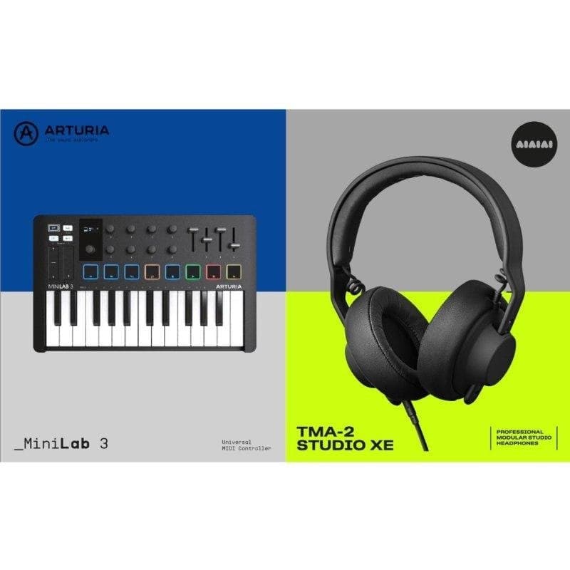 Bundle Production Musicale AIAIAI TMA-2 Studio XE + Arturia MiniLab 3 25 Touches USB MIDI Pads