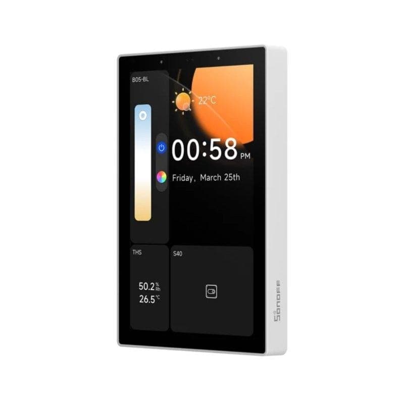 Relais Wi-Fi Sonoff NSPanel Pro 120 Wi-Fi Bluetooth ZigBee Matter Contrôle centralisé