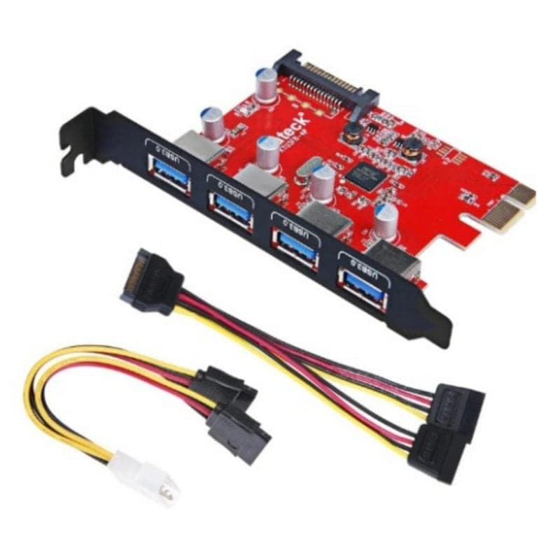 Carte Contrôleur Inateck KTU3FR-4P USB 3.2 Gen 1 PCI 4 Ports