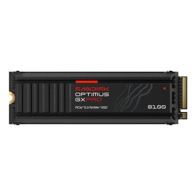 Disque Dur SanDisk Optimus GX PRO 2TB M.2 NVMe PCIe 14900MB/s Heatsink