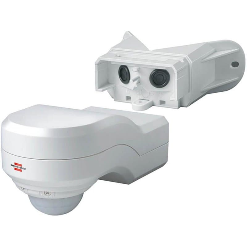 Capteur de Mouvement Brennenstuhl PIR 240 Filaire Extérieur IP44 Blanc
