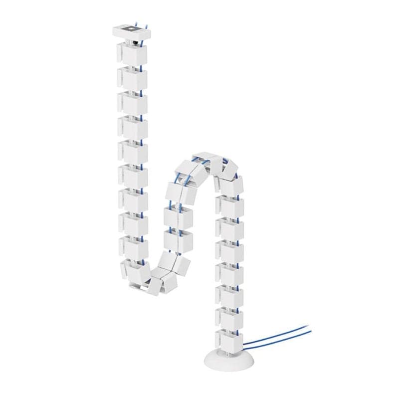 Organisateur de cables Neomounts ADS06-132WH fixation magnétique blanc