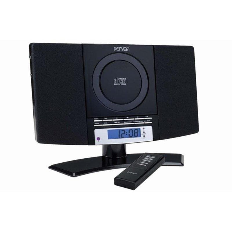 Minichaîne Denver MC-5220 10W RMS FM LCD Bleu Télécommande