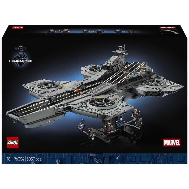 Maquette LEGO Marvel 76354 Helitransporteur SHIELD pour Adultes