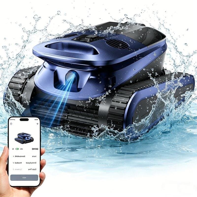 Robot Limpiafondos Piscina Seauto SAT40 IA 240min 300m²