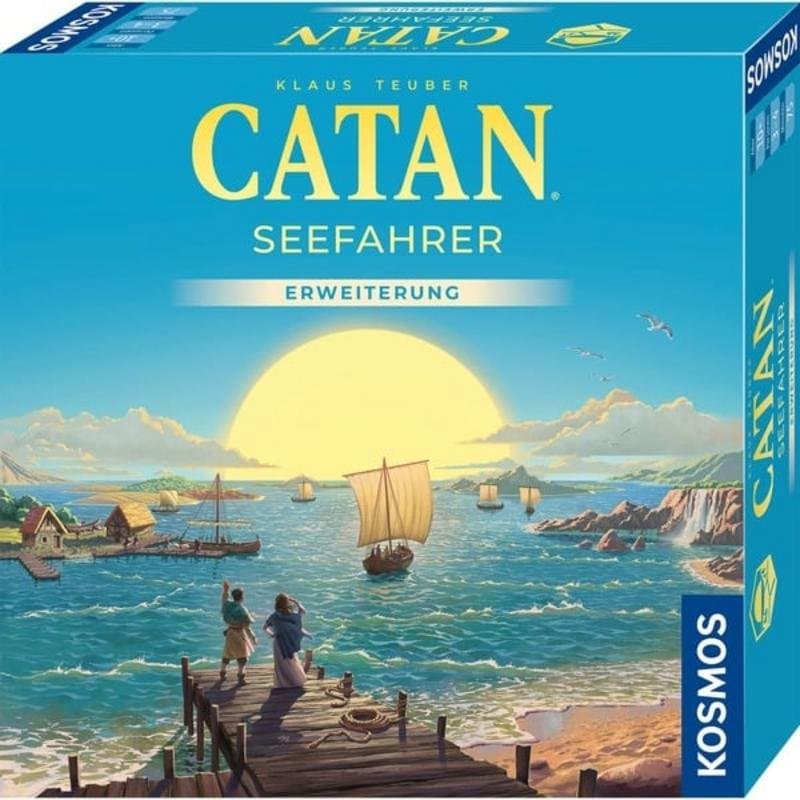 Jeu de Cartes Kosmos Navegantes de Catan, Stratégie, 3-4 Joueurs, 10+ Ans