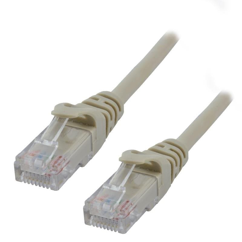Cable réseau MCL Cat6 U/UTP 3 m Gris