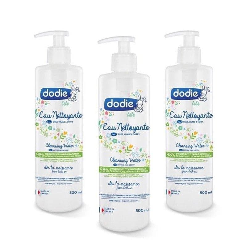 Eau nettoyante 3 en 1 Dodie 3x500ml