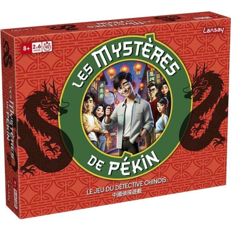 Jeu de société Lansay Les Mystères De Pékin 50 énigmes 2-6 joueurs