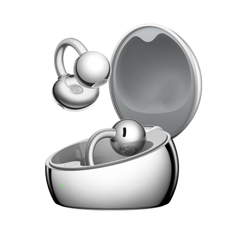 Auriculares Huawei FreeClip 2 S sans fil Bluetooth 6.0, étanches, micro intégré, argent