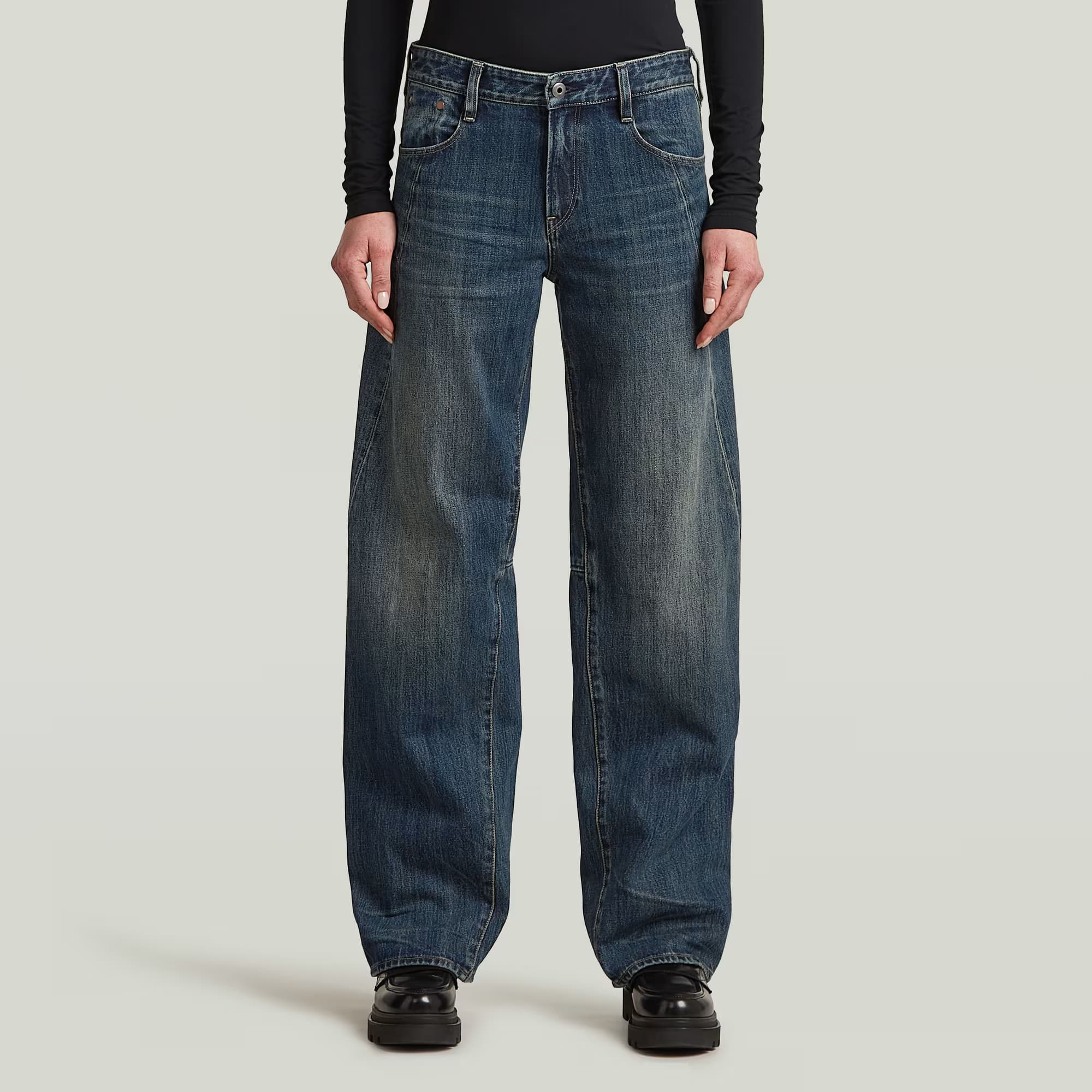 Jean Contor Barrel Loose - Autre - Femmes
