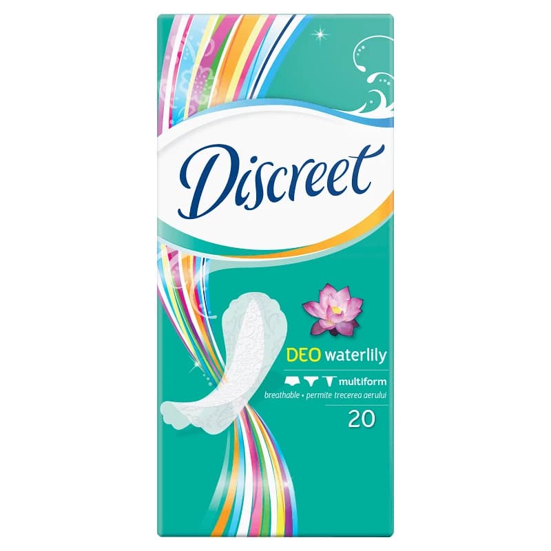 Descreet Deo Waterlily Absorbent, 20 pcs, P&G