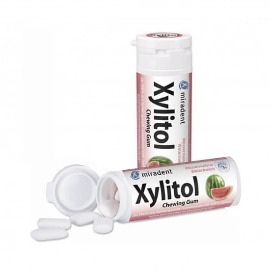 Chewing-gum à la pastèque sans sucre au xylitol, 30 g, Hager