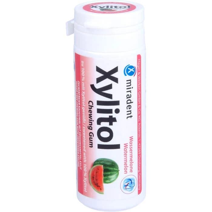 MIRADENT Xylitol Chewing-gum Pastèque 30 pcs