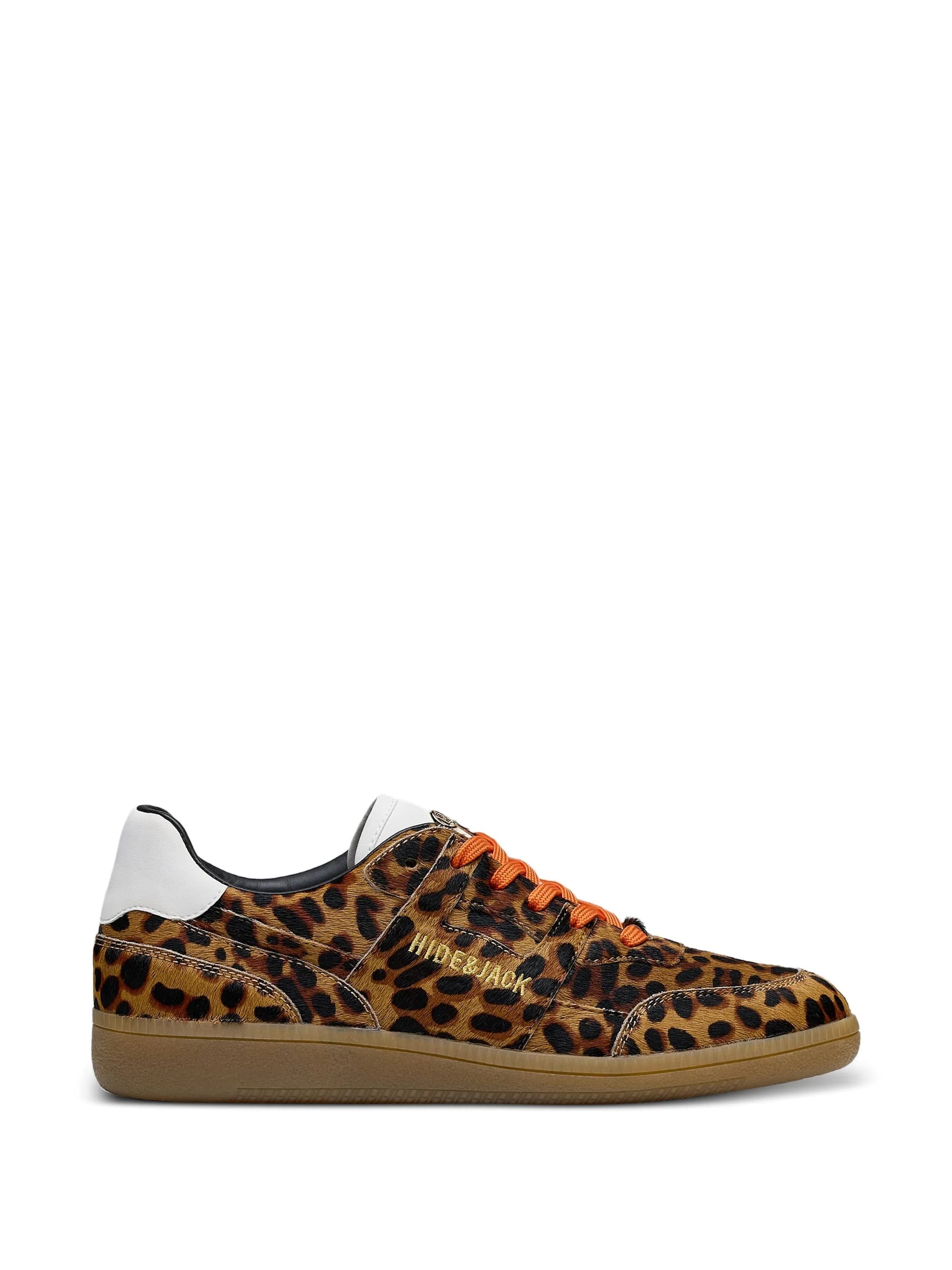 HIDE & JACK Low Monocolor Sneakers In Shaggy Suede
