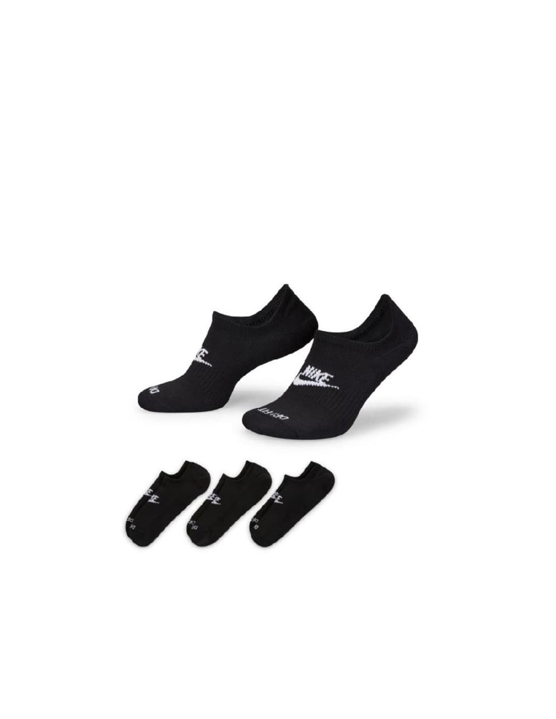 Chaussettes Nike Everyday Plus Cushioned noir