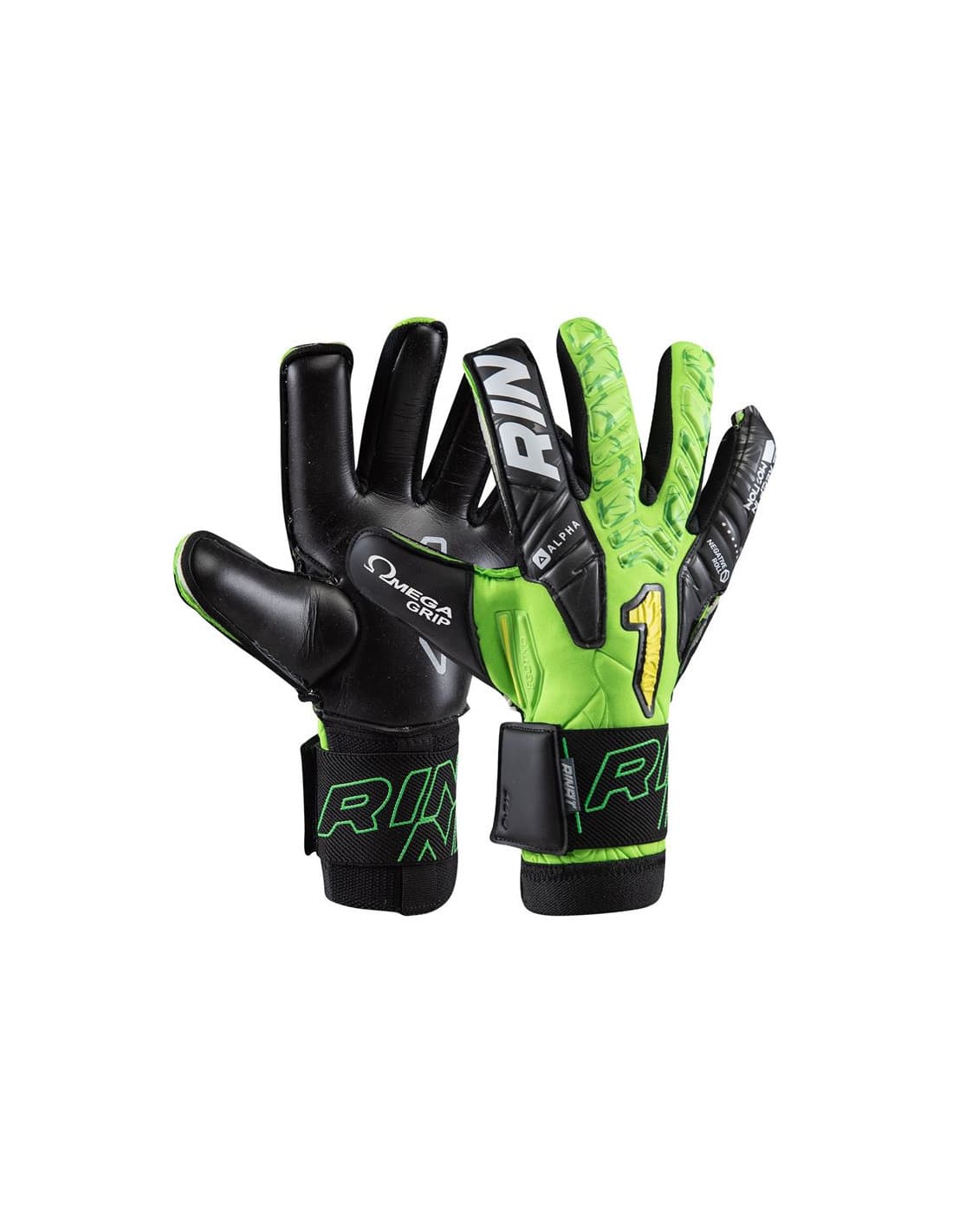 Gants de gardien Rinat Egotiko Vengador Alpha Vert/Noir