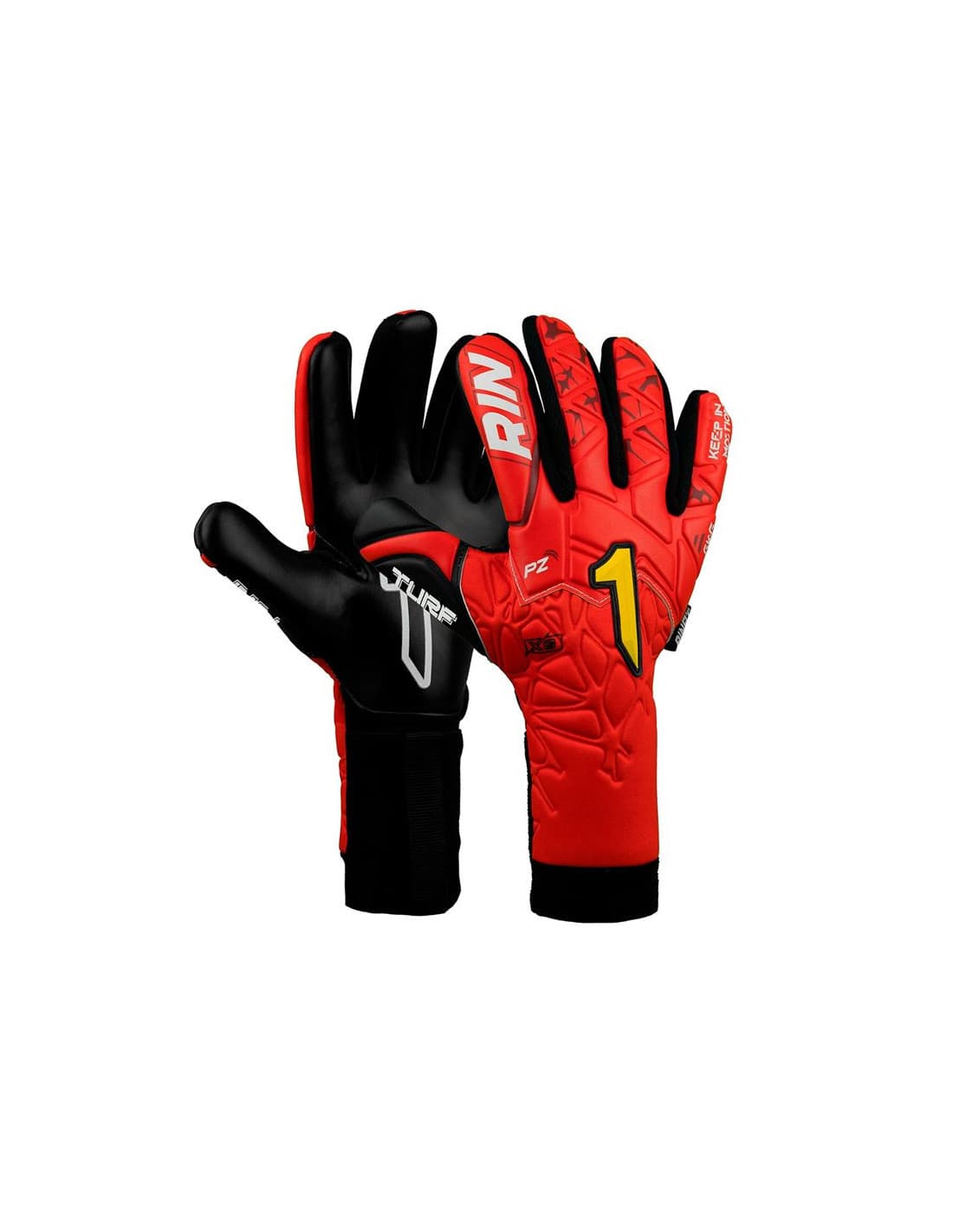 Gants de gardien Rinat Xtreme Guard Dominius Turf Basic Rouge/Noir