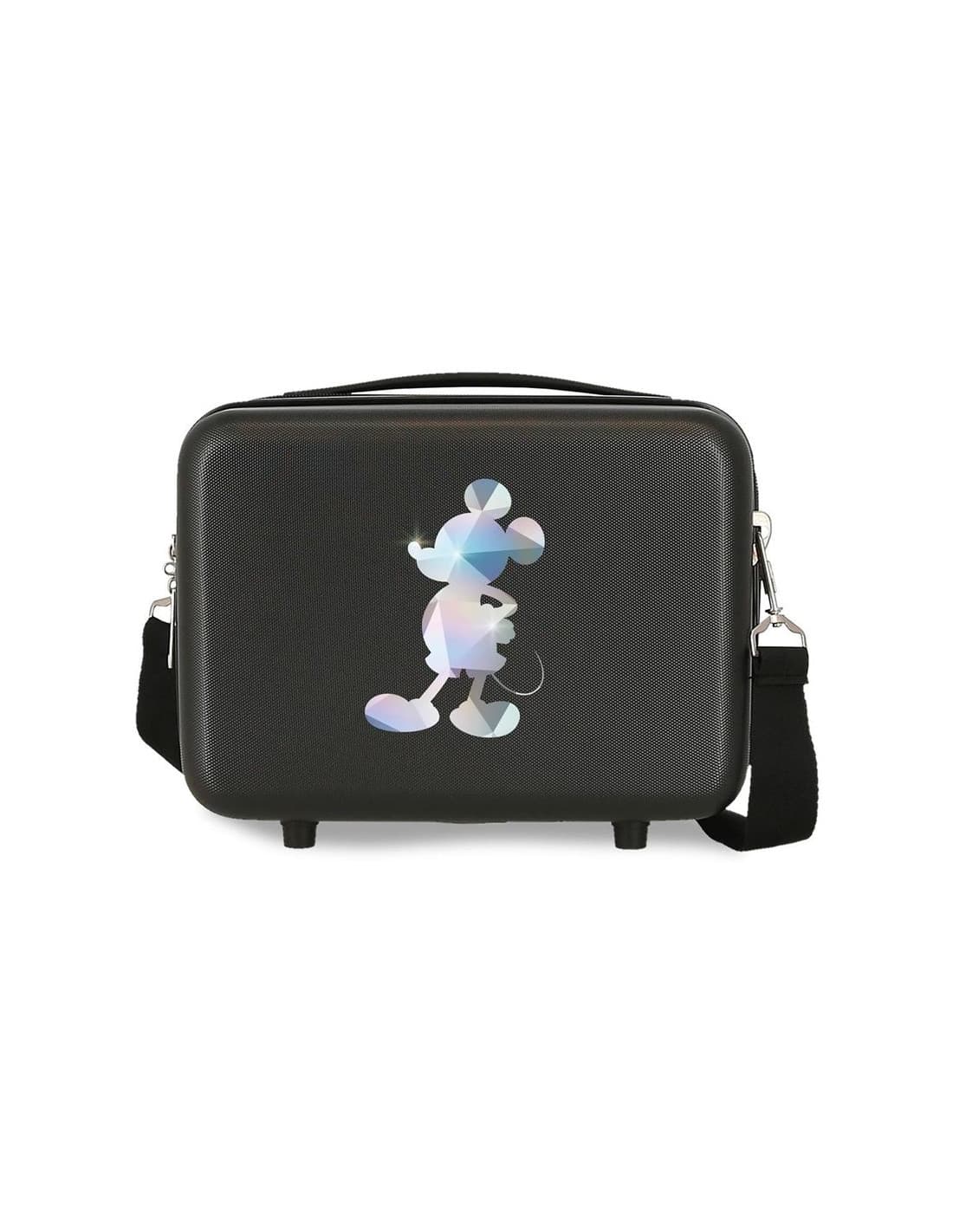 Trousse Disney Abs Disney 100 Mickey Argent Noir