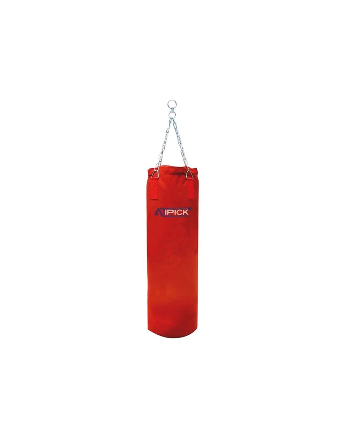 Sac de boxe en toile Atipick avec chaîne. vide. 120x40 cm