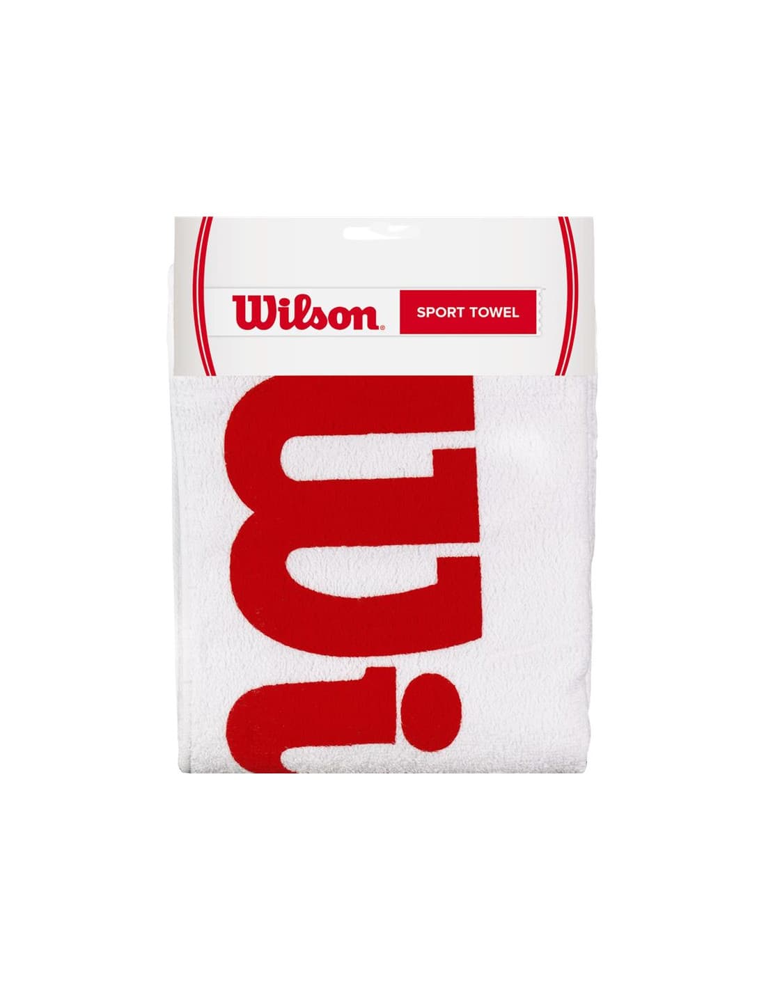 Serviette de Tennis Wilson Sport Blanc/Rouge