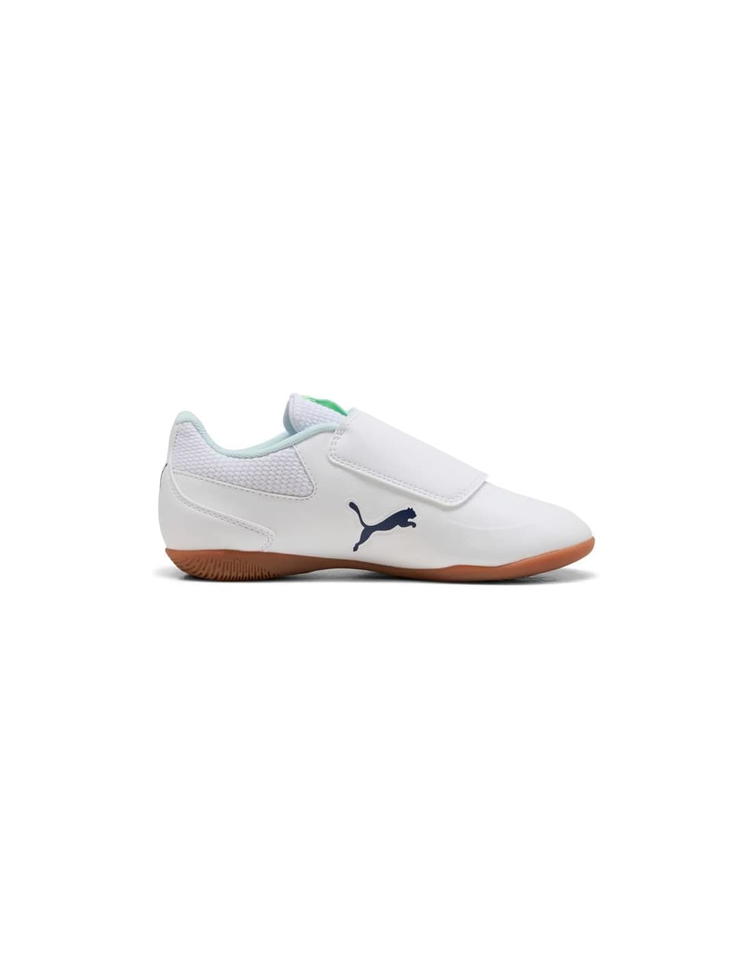 Chaussures de Futsal Puma Truco III V Enfant Blanc/Aqua/Fizz Light