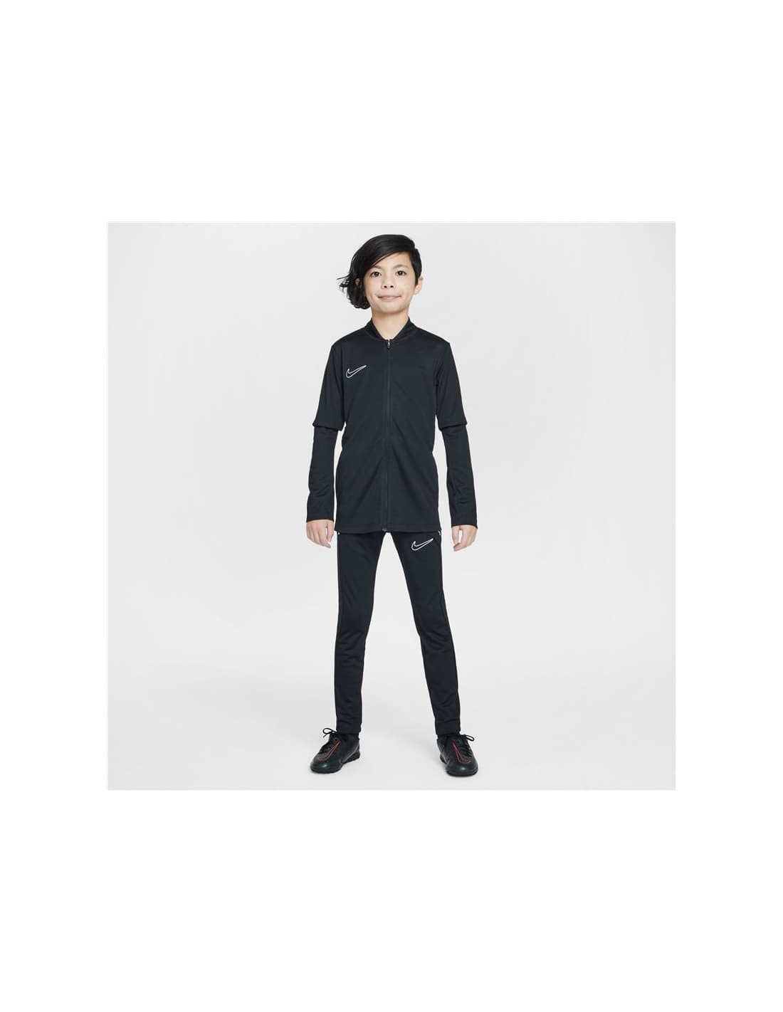 Survêtement de Football Nike Academy Dri-Fit Soccer Tracksuit Enfant Noir/Gris