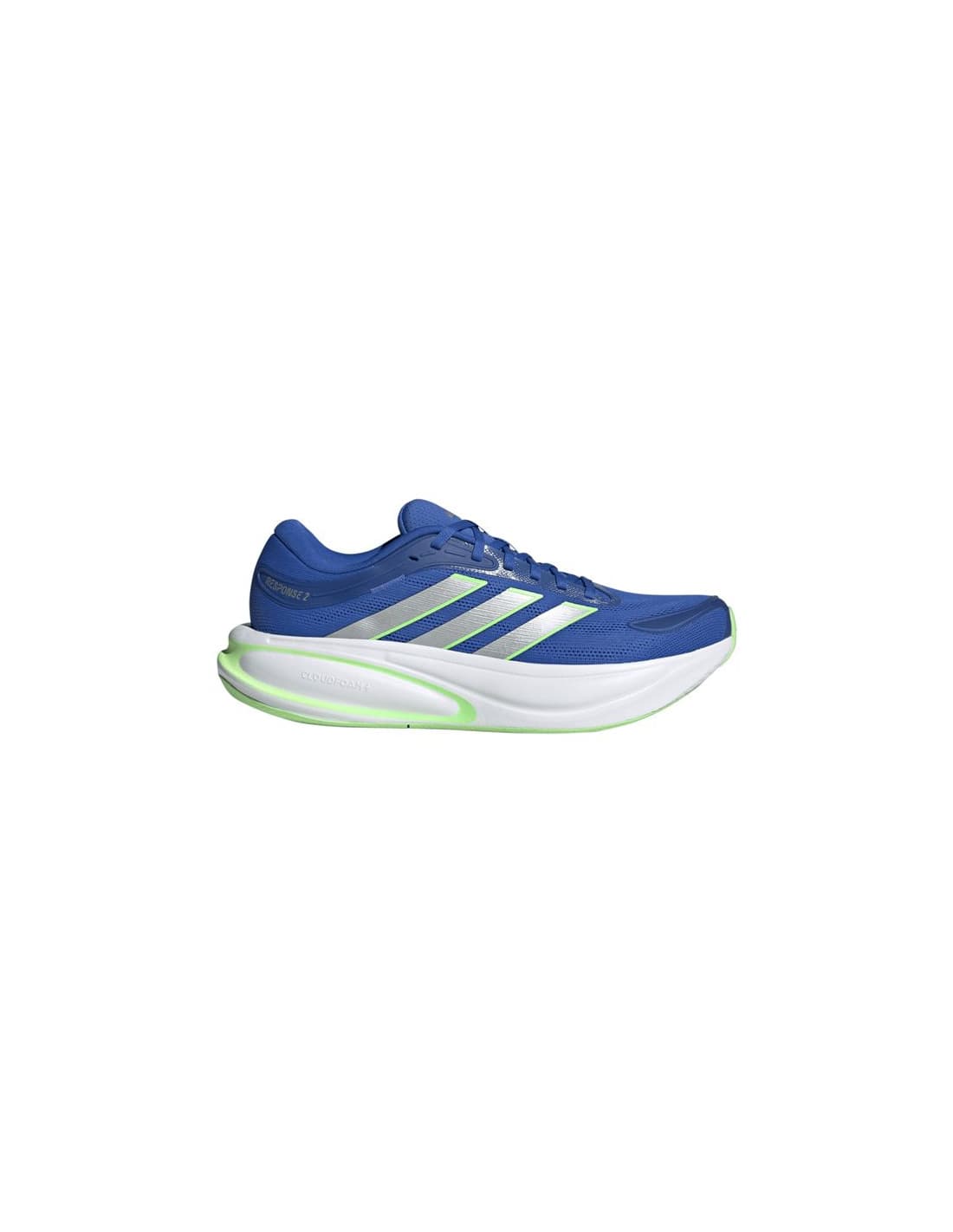 Chaussures Running adidas Response 2 Homme , bleu/palme/silencieuses