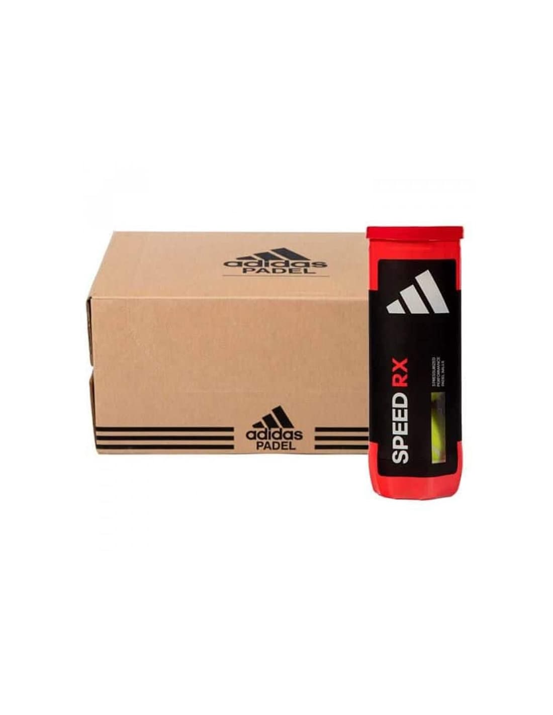 Tiroir balles Pádel adidas Speed Rx jaunes