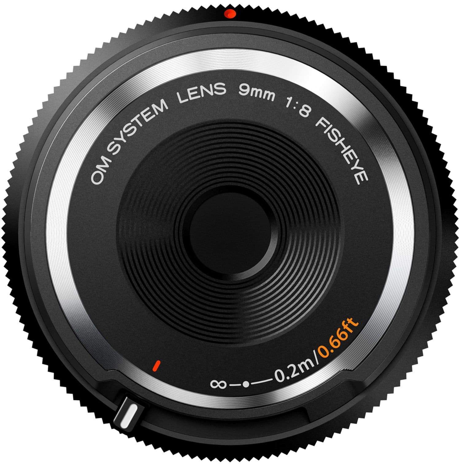 OM System Body Cap Lens 9mm f8,0 noir