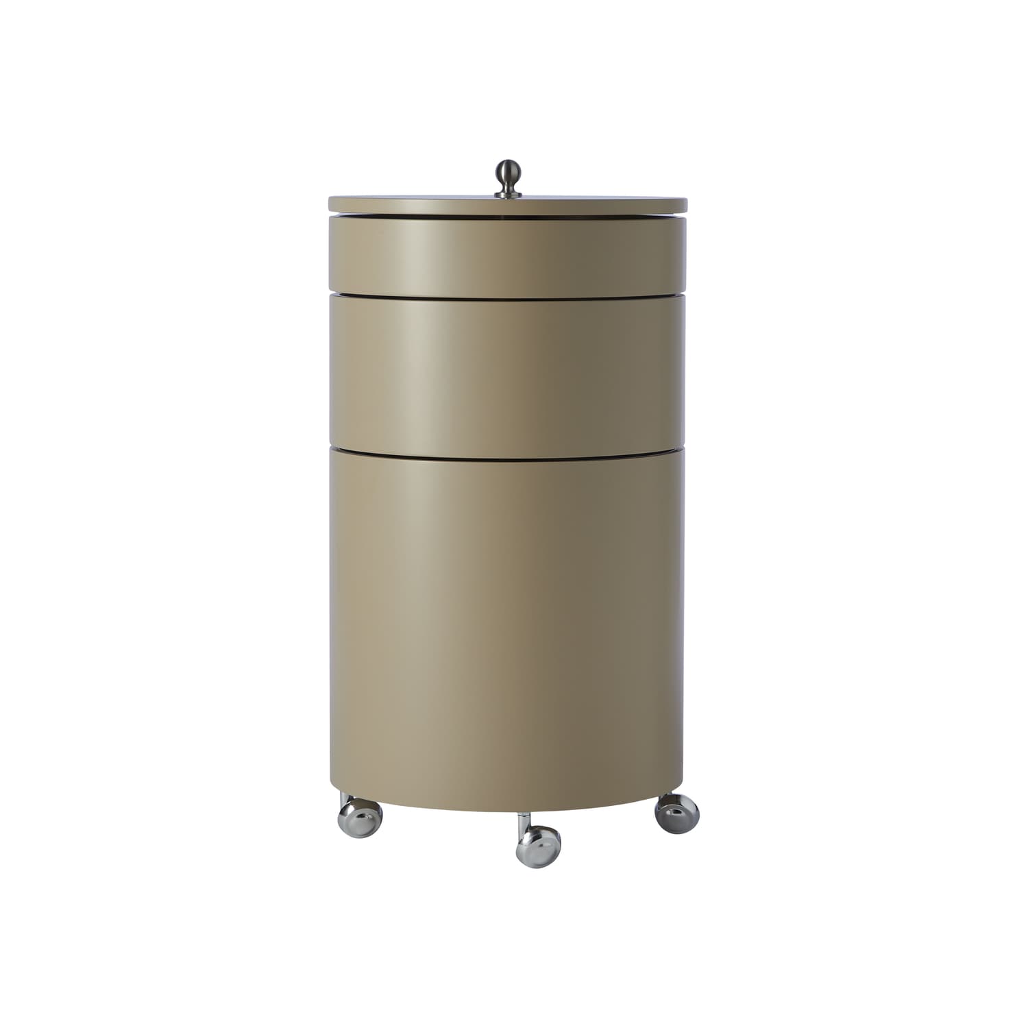 Verpan - Chariot Barboy - Beige - MDF peint - Designer Verner Panton