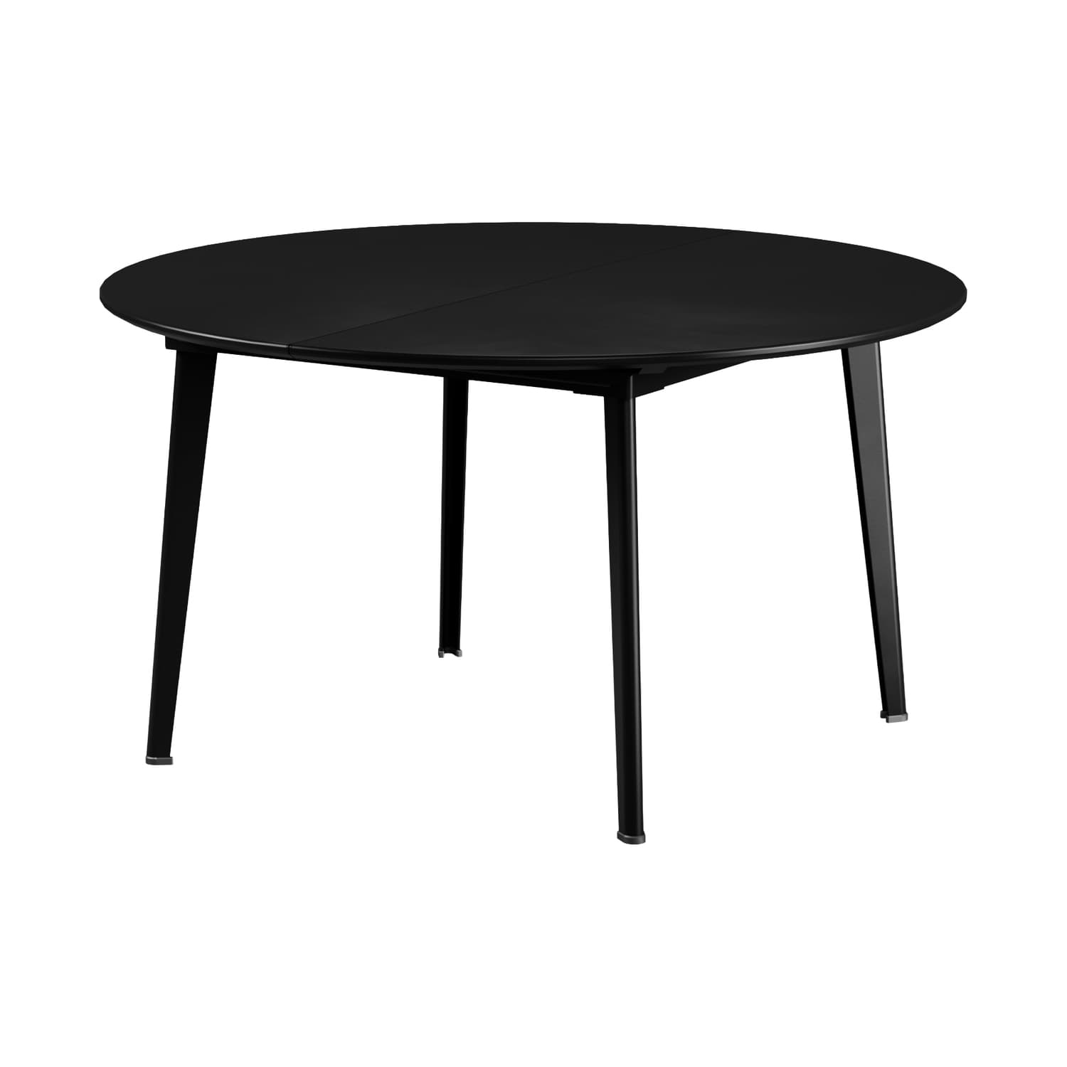 Emu - Table ronde Plus4 - Noir - Acier verni - Designer Emu Studio