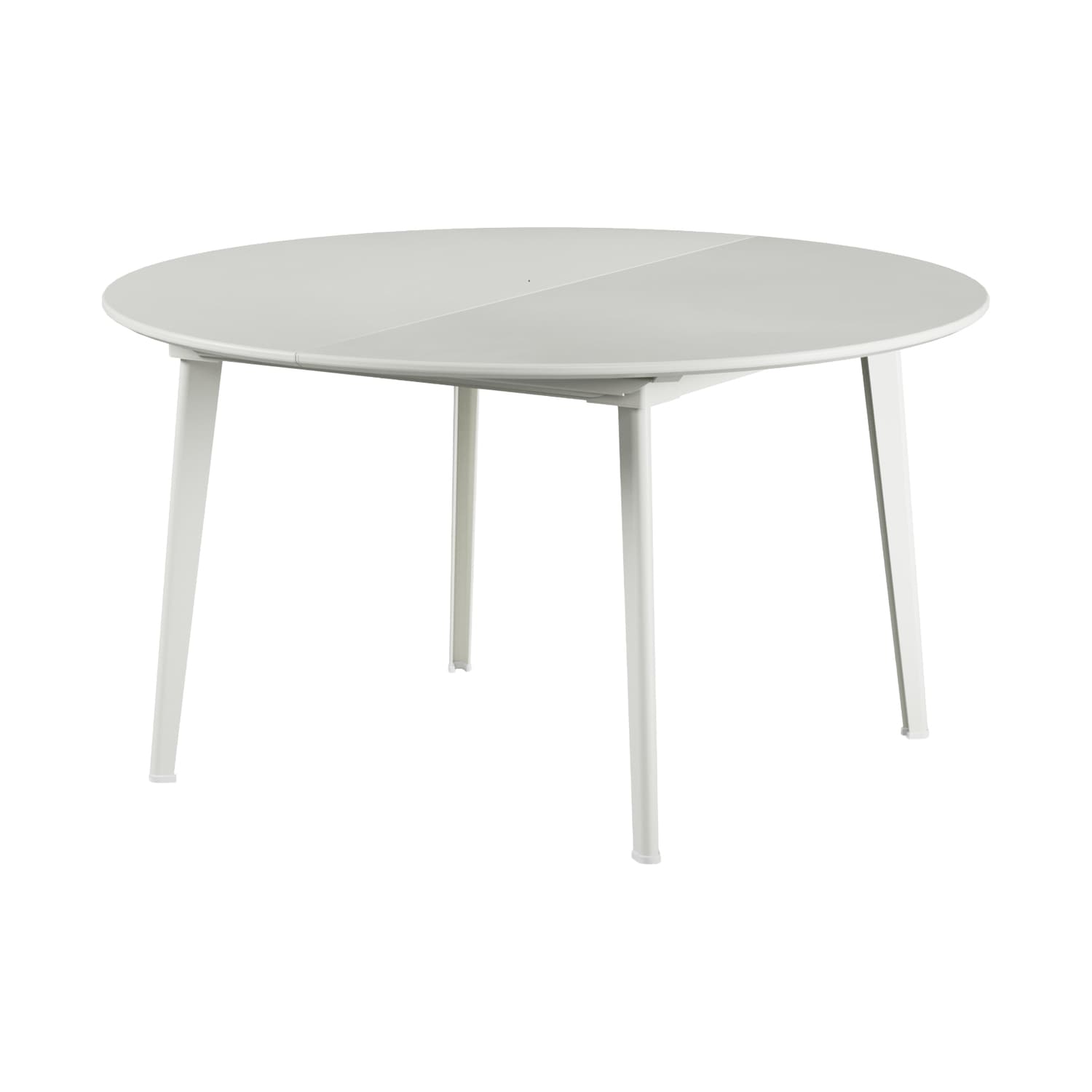 Emu - Table ronde Plus4 - Blanc - Acier verni - Designer Emu Studio