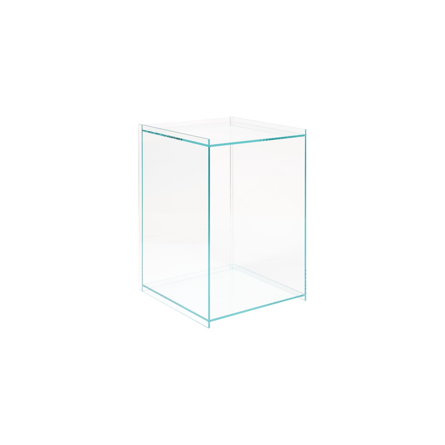 Frama - Table d'appoint - Transparent - Verre'sécurit - Designer Jonas Trampedach