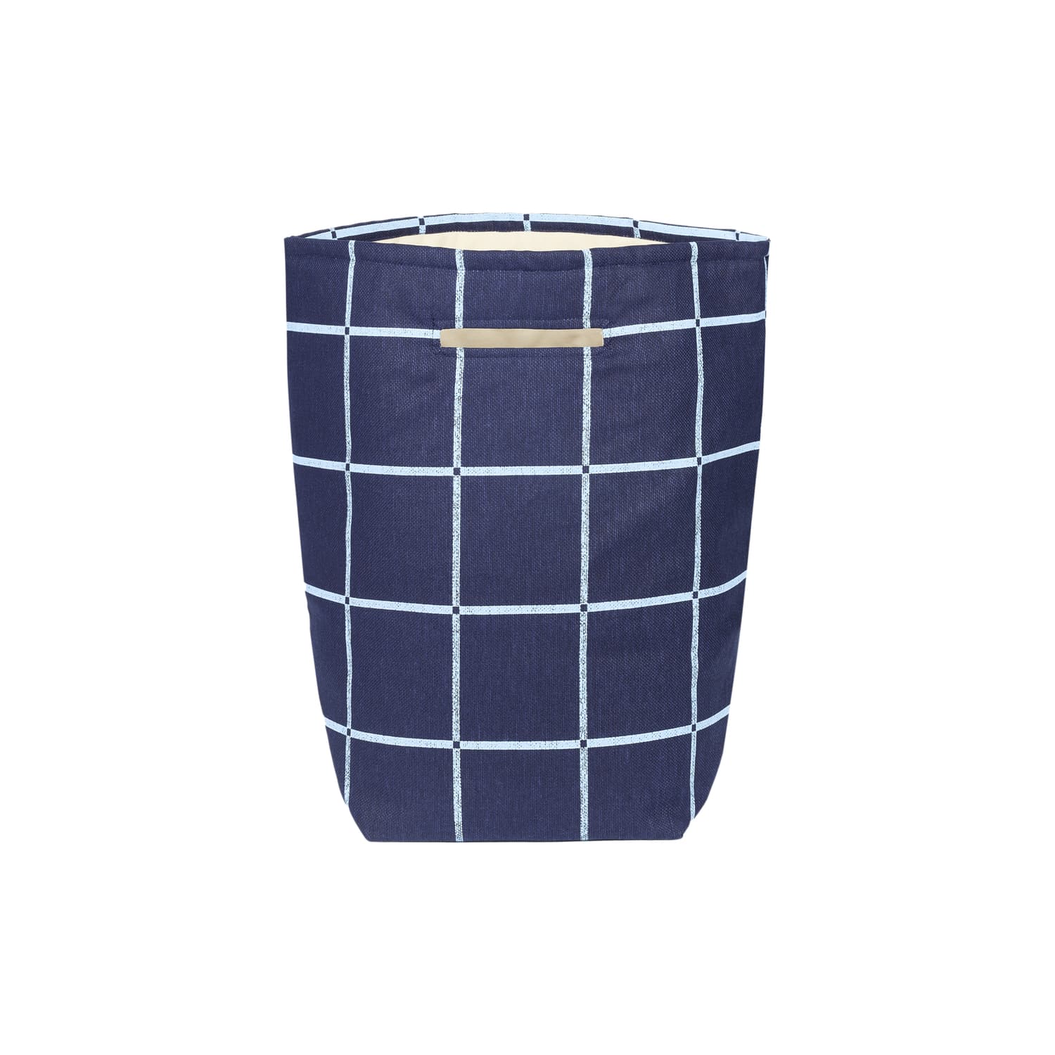 NOBODINOZ - Panier à linge Vibes - Bleu - Coton biologique