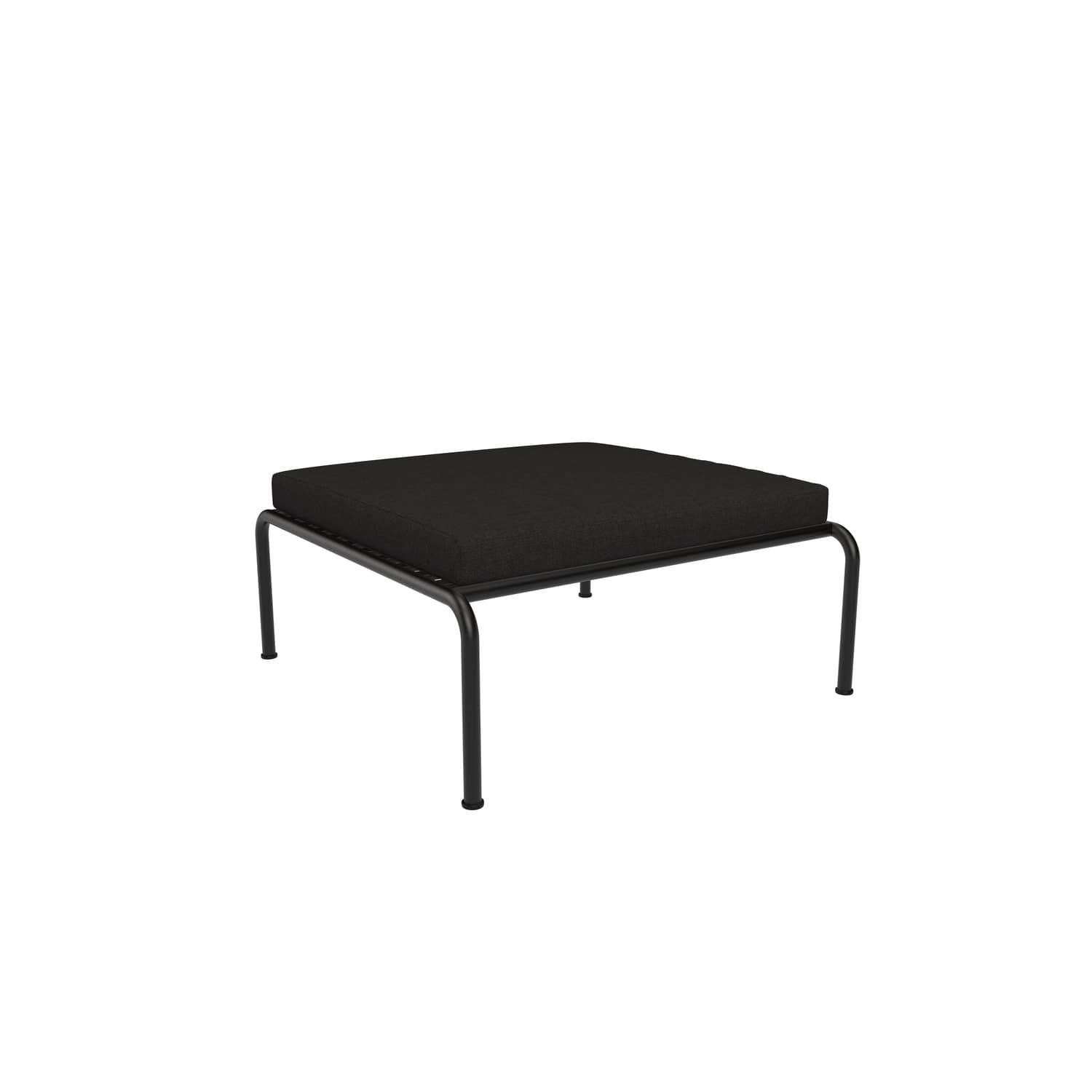Houe - Pouf d'extérieur Avon - Noir - Acier thermolaqué - Designer Henrik Pedersen
