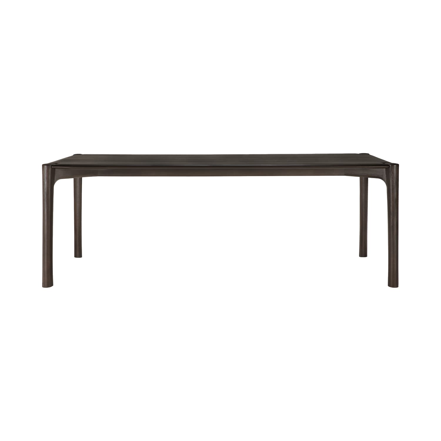 Ethnicraft - Table rectangulaire PI - Marron - Teck massif - Designer Alain van Havre