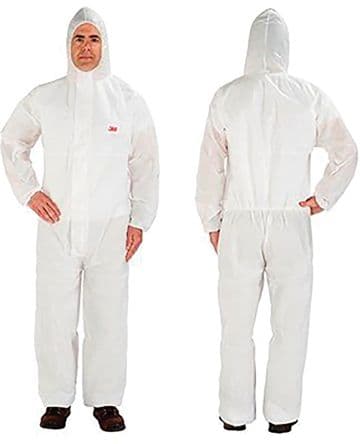 3M Combinaison jetable, Blanc, taille M, Tissu SMS