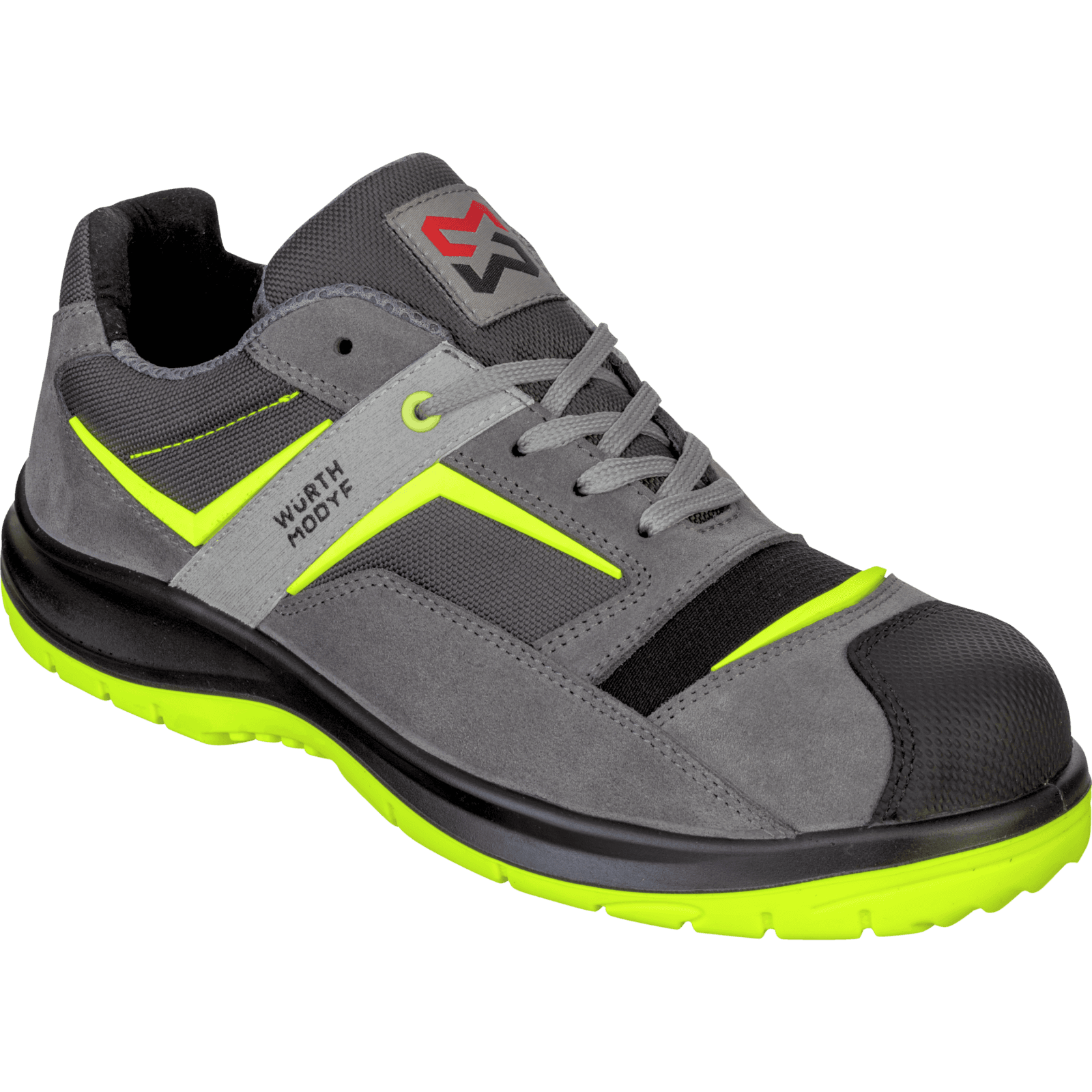 Chaussures de sécurité SB P E FO WRU Stretch X Electric grises/jaunes
