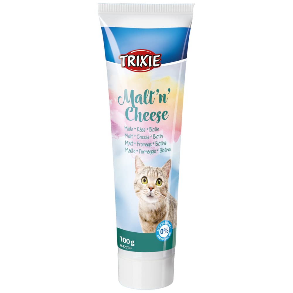 100g Malt + fromage + biotine Malt'n'Cheese Trixie friandise pour chat